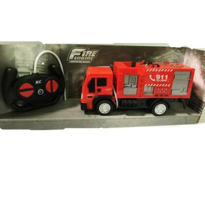 Xe điều khiển. xe cứu hỏa điều khiển từ xa, điều khiển 4 chiều tốc độ cao, có đèn pha.
