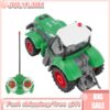 Julylink 1:24 Scale Farm RC Xe tải Mô hình Đồ chơi Điều khiển từ xa Máy kéo Trailer Cho trẻ em Trẻ em
