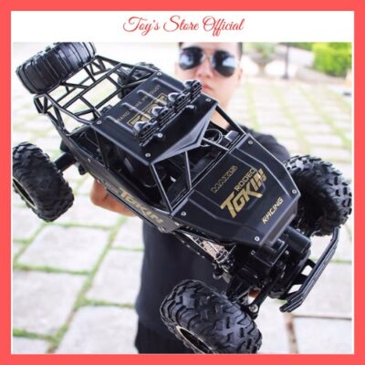 Xe điều khiển từ xa,ô tô điều khiển,xe địa hình điều khiển 2 cầu vỏ hợp kim size 36cm TOKIN No. 6026