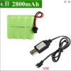 Pin Sạc Ni - Mh xe điều khiển từ xa 4.8v 2400mah